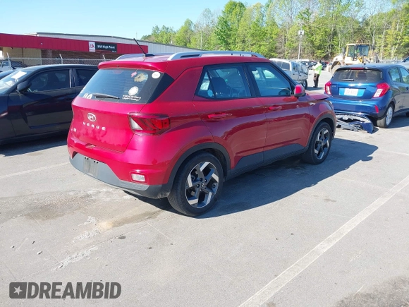 2023 Hyundai Venue Limited with VIN KMHRC8A3XPU210433, listed as a IAAI auction lot 42019863 with 54,101 mi miles and . Bid and sale history available at DreamBid. Image 4.