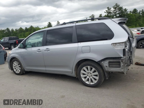 2011 Toyota Sienna XLE z VIN 5TDDK3DC1BS018203, wystawiony jako Copart lot #58807795 z przebiegiem 103 177 mil mil oraz Szkoda całkowita • Salvage title. Historia ofert i sprzedaży dostępna na DreamBid. Obrazek 2.
