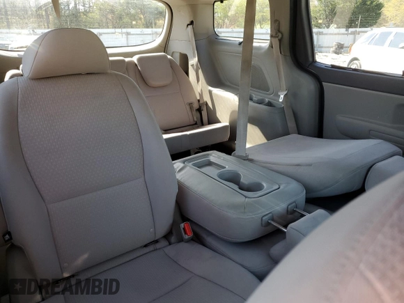 2016 Kia Sedona LX with VIN KNDMB5C17G6163863, listed as a Copart auction lot 52128745 with 165,416 mi miles and Salvage Title. Bid and sale history available at DreamBid. Image 12.