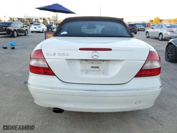 2008 Mercedes-Benz CLK-Class 3.5L with VIN WDBTK56F08F235330, listed as a Copart auction lot 84258894 with 146,596 mi miles and Salvage Title. Bid and sale history available at carsss.com. Image 6.