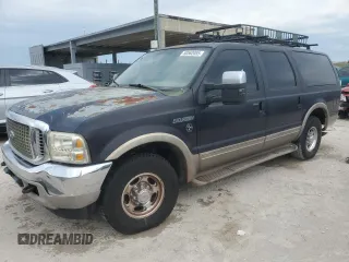 2001 Ford Excursion Limited z VIN 1FMNU42S31EA08657, wystawiony jako Copart lot #50562055 z przebiegiem 246 979 mil mil oraz Czysty tytuł • Clean title. Historia ofert i sprzedaży dostępna na DreamBid. Obrazek 1.