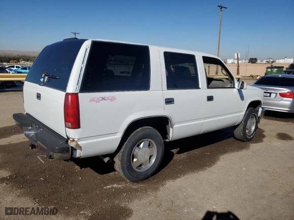1997 Chevrolet Tahoe with VIN 1GNEK13R2VJ325435, listed as a Copart auction lot 78209554 with 213,388 mi miles and Non Repairable. Bid and sale history available at carsss.com. Image 3.
