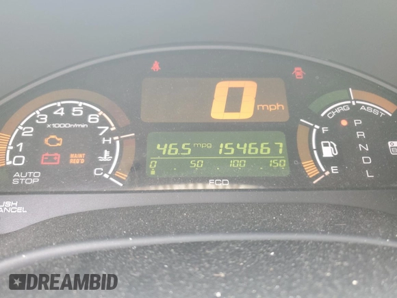2005 Honda Insight z VIN JHMZE14715S000475, wystawiony jako Copart lot #80165654 z przebiegiem 154 667 mil mil oraz Czysty tytuł • Clean title. Historia ofert i sprzedaży dostępna na DreamBid. Obrazek 9.