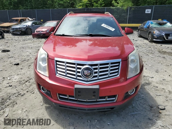 2016 Cadillac SRX Premium Collection with VIN 3GYFNDE3XGS508897, listed as a Copart auction lot 57886515 with 163,477 mi miles and Salvage title. Bid and sale history available at DreamBid. Image 5.