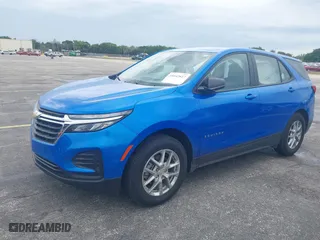 2024 Chevrolet Equinox LS with VIN 3GNAXHEG0RL119520, listed as a IAAI auction lot 41642617 with 13,845 mi miles. Bid and sale history available at carsss.com. Image 17.