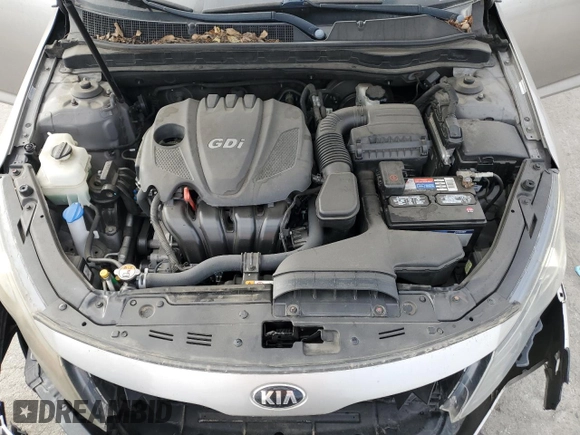 2013 Kia Optima EX with VIN 5XXGN4A78DG181677, listed as a Copart auction lot 61037675 with 125,600 mi miles and Salvage title. Bid and sale history available at DreamBid. Image 11.