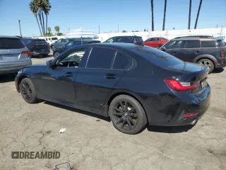2021 BMW 3 Series 330i with VIN 3MW5R1J05M8B76650, listed as a Copart auction lot 46720195 with 41,414 mi miles and Salvage Title. Bid and sale history available at carsss.com. Image 2.