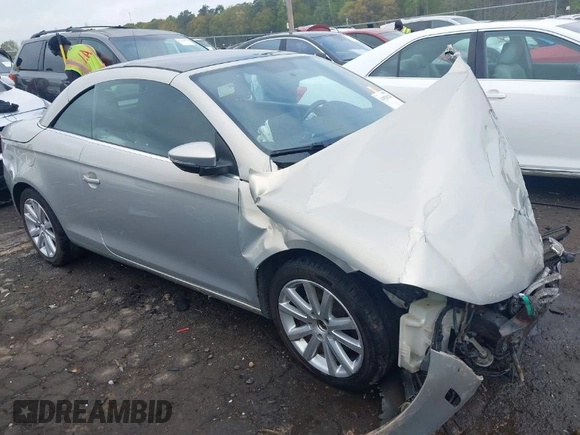 2009 Volkswagen Eos Komfort with VIN WVWBA71F39V010314, listed as a IAAI auction lot 41928126 with 115,757 mi miles and . Bid and sale history available at DreamBid. Image 1.