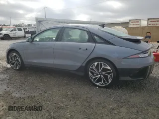 2023 Hyundai IONIQ 6 SEL with VIN KMHM34AA6PA032250, listed as a Copart auction lot 85628954 with 13,699 mi miles and Salvage Title. Bid and sale history available at carsss.com. Image 2.