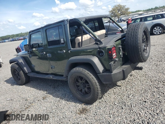 2008 Jeep Wrangler Unlimited X with VIN 1J4GB39108L608465, listed as a Copart auction lot 50949015 with 103,205 mi miles and Salvage Title. Bid and sale history available at DreamBid. Image 2.