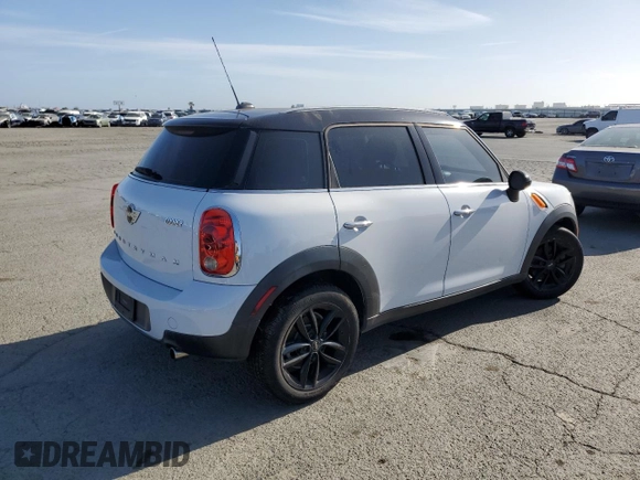 2013 MINI Countryman with VIN WMWZB3C56DWR35839, listed as a Copart auction lot 54089005 with 153,949 mi miles and Clean title. Bid and sale history available at DreamBid. Image 3.