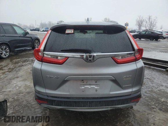 2018 Honda CR-V Touring with VIN 2HKRW2H9XJH118369, listed as a Copart auction lot 46841365 with 74,192 mi miles and Salvage Title. Bid and sale history available at carsss.com. Image 6.