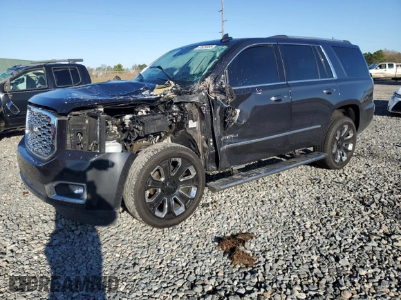2020 GMC Yukon Denali with VIN 1GKS1CKJ2LR175108, listed as a Copart auction lot 47626985 with 73,397 mi miles and Salvage Title. Bid and sale history available at carsss.com. Image 1.
