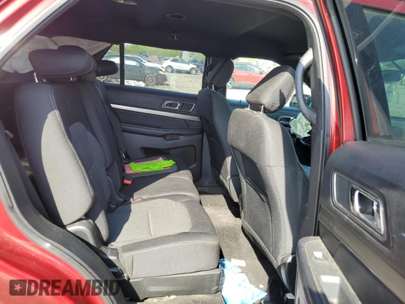 2018 Ford Explorer XLT with VIN 1FM5K8DH7JGA38831, listed as a Copart auction lot 55629985 with Not Provided miles and Clean Title. Bid and sale history available at DreamBid. Image 11.