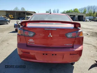 2016 Mitsubishi Lancer ES with VIN JA32U2FU8GU003653, listed as a Copart auction lot 54856755 with 68,385 mi miles and Salvage Title. Bid and sale history available at carsss.com. Image 6.