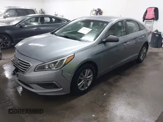 2017 Hyundai Sonata 2.4L with VIN 5NPE24AF8HH476411, listed as a IAAI auction lot 41421224 with 115,113 mi miles and . Bid and sale history available at DreamBid. Image 2.