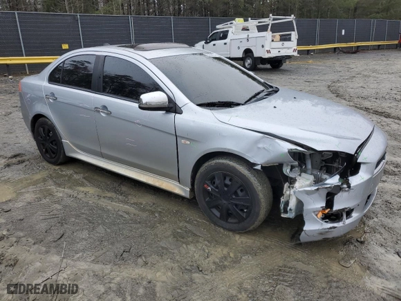 2013 Mitsubishi Lancer SE with VIN JA32V2FW5DU015043, listed as a Copart auction lot 85255194 with 133,654 mi miles and Salvage Title. Bid and sale history available at carsss.com. Image 4.