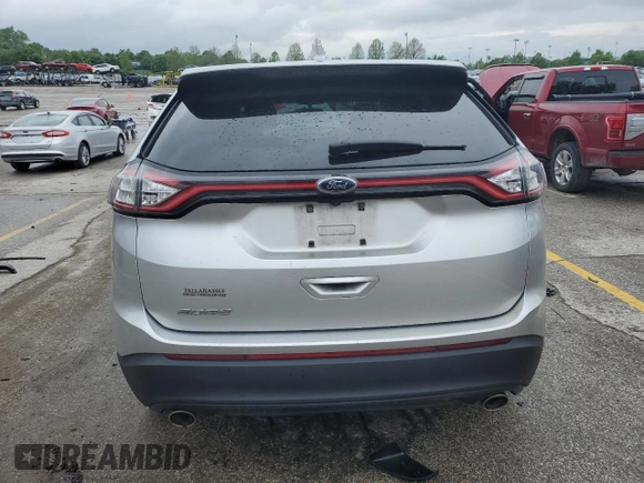 2015 Ford Edge SE z VIN 2FMTK3G85FBB58499, wystawiony jako Copart lot #56654025 z przebiegiem 93 626 mil mil oraz Szkoda całkowita • Salvage title. Historia ofert i sprzedaży dostępna na DreamBid. Obrazek 6.