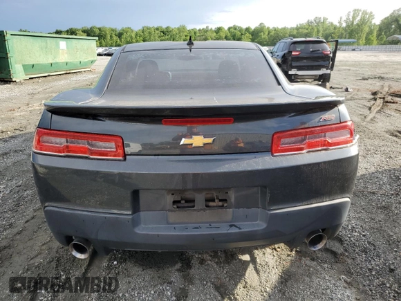 2015 Chevrolet Camaro LT z VIN 2G1FD1E34F9284313, wystawiony jako Copart lot #55575245 z przebiegiem 95 355 mil mil oraz Szkoda całkowita • Salvage title. Historia ofert i sprzedaży dostępna na DreamBid. Obrazek 6.