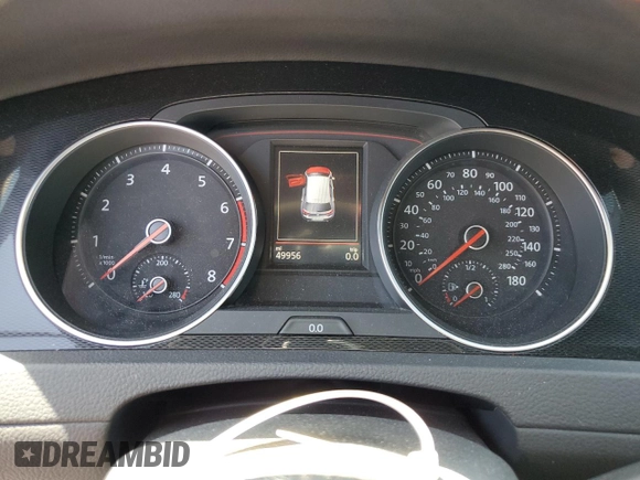 2017 Volkswagen Golf GTI S with VIN 3VW4T7AU3HM009980, listed as a Copart auction lot 50341903 with 49,956 mi miles. Bid and sale history available at carsss.com. Image 9.