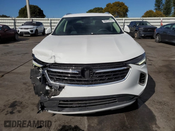 2022 Buick Envision Preferred with VIN LRBAZLR46ND009866, listed as a Copart auction lot 46472455 with 17,175 mi miles and Salvage Title. Bid and sale history available at carsss.com. Image 5.