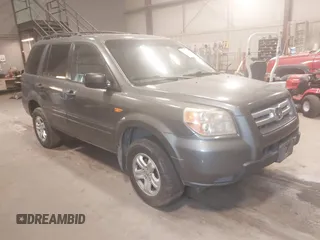 2007 Honda Pilot LX with VIN 5FNYF18167B019927, listed as a IAAI auction lot 42823313 with 214,576 mi miles and . Bid and sale history available at DreamBid. Image 1.