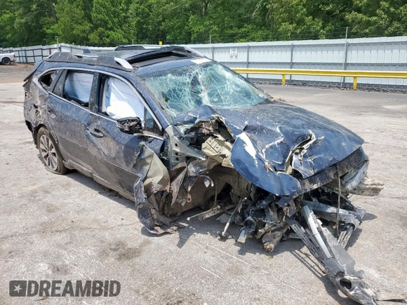 2024 Subaru Outback Touring with VIN 4S4BTAPCXR3111569, listed as a Copart auction lot 57133135 with Not provided miles and Salvage title. Bid and sale history available at DreamBid. Image 4.