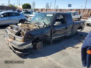 2005 Chevrolet Silverado 1500 LS with VIN 1GCEC19V75Z143404, listed as a Copart auction lot 49602925 with Not Provided miles and Salvage Title. Bid and sale history available at DreamBid. Image 1.