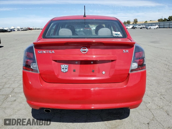 2012 Nissan Sentra SR with VIN 3N1AB6AP3CL652571, listed as a Copart auction lot 63545345 with 95,618 mi miles and Salvage title. Bid and sale history available at DreamBid. Image 6.