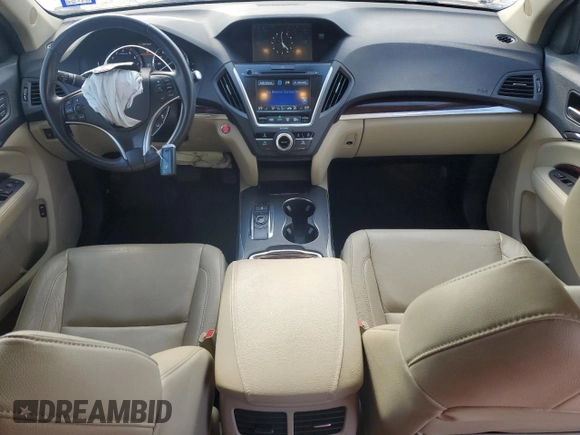 2016 Acura MDX with VIN 5FRYD4H21GB026413, listed as a Copart auction lot 48808395 with 90,339 mi miles and Salvage Title. Bid and sale history available at carsss.com. Image 8.