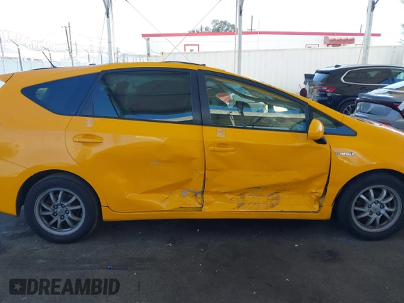 2013 Toyota Prius Two with VIN JTDZN3EU2D3254285, listed as a IAAI auction lot 42014558 with 369,654 mi miles and . Bid and sale history available at carsss.com. Image 12.