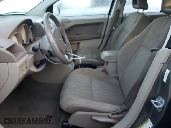 2007 Dodge Caliber SXT with VIN 1B3HB48B27D178880, listed as a Copart auction lot 45769405 with 95,178 mi miles and Salvage Title. Bid and sale history available at DreamBid. Image 7.