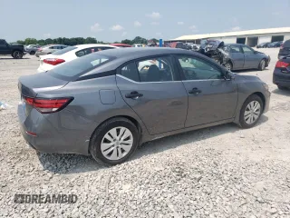 2025 Nissan Sentra S with VIN 3N1AB8BV8SY232217, listed as a Copart auction lot 59198465 with 1,859 mi miles and Salvage title. Bid and sale history available at DreamBid. Image 3.