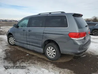 2010 Honda Odyssey EX with VIN 5FNRL3H49AB042452, listed as a Copart auction lot 45664325 with 76,521 mi miles and Salvage Title. Bid and sale history available at carsss.com. Image 2.