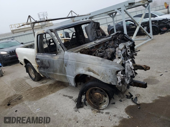 2003 Ford Ranger XL with VIN 1FTYR10DX3PA37411, listed as a Copart auction lot 83984204 with Not Provided miles and Salvage Title. Bid and sale history available at DreamBid. Image 4.