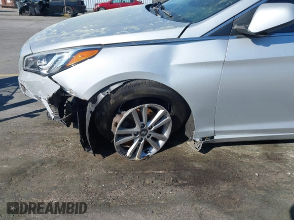 2017 Hyundai Sonata 2.4L with VIN 5NPE24AF8HH586326, listed as a IAAI auction lot 41811836 with 109,860 mi miles and . Bid and sale history available at carsss.com. Image 6.