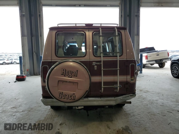 1989 Ford Econoline Cargo with VIN 1FDEE14H4KHC07245, listed as a Copart auction lot 51862145 with 911,092 mi miles and Salvage Title. Bid and sale history available at DreamBid. Image 6.