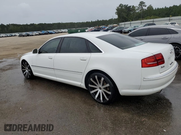 2009 Audi A8 4.2L with VIN WAUMV94E59N005253, listed as a Copart auction lot 70248424 with 154,305 mi miles and Salvage title. Bid and sale history available at DreamBid. Image 2.