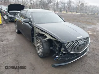 2022 Genesis G80 2.5T with VIN KMTGB4SC7NU131743, listed as a IAAI auction lot 41466806 with 28,618 mi miles and . Bid and sale history available at DreamBid. Image 1.