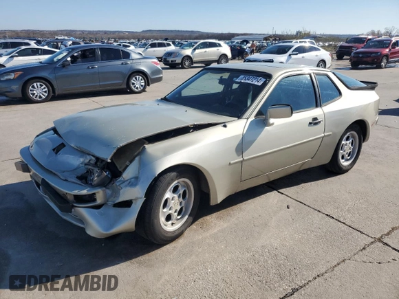 1984 Porsche 944 with VIN WP0AA0948EN456684, listed as a Copart auction lot 85347214 with 21,213 mi miles and Clean Title. Bid and sale history available at carsss.com. Image 1.