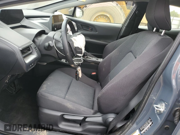 2024 Toyota Prius LE with VIN JTDACAAUXR3019525, listed as a Copart auction lot 54252195 with 22,473 mi miles and Non Repairable. Bid and sale history available at DreamBid. Image 7.