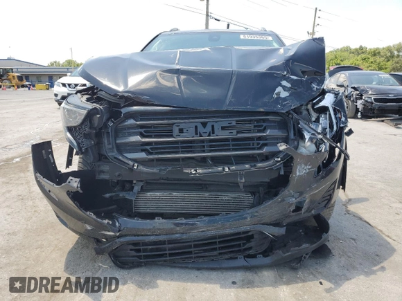 2020 GMC Terrain SLE with VIN 3GKALMEV9LL296364, listed as a Copart auction lot 61935365 with 146,551 mi miles and Salvage title. Bid and sale history available at DreamBid. Image 5.