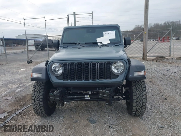 2024 Jeep Wrangler Sport S with VIN 1C4PJXDG3RW259023, listed as a IAAI auction lot 41783151 with 23,152 mi miles. Bid and sale history available at carsss.com. Image 12.