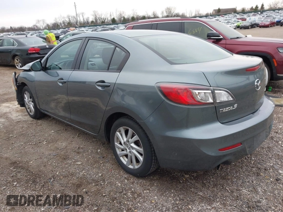 2012 Mazda Mazda3 i Touring with VIN JM1BL1V83C1542258, listed as a IAAI auction lot 41988625 with 94,911 mi miles. Bid and sale history available at carsss.com. Image 3.