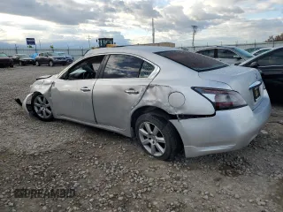 2014 Nissan Maxima SV with VIN 1N4AA5AP6EC443307, listed as a Copart auction lot 56953395 with Not provided miles and Salvage title. Bid and sale history available at DreamBid. Image 2.