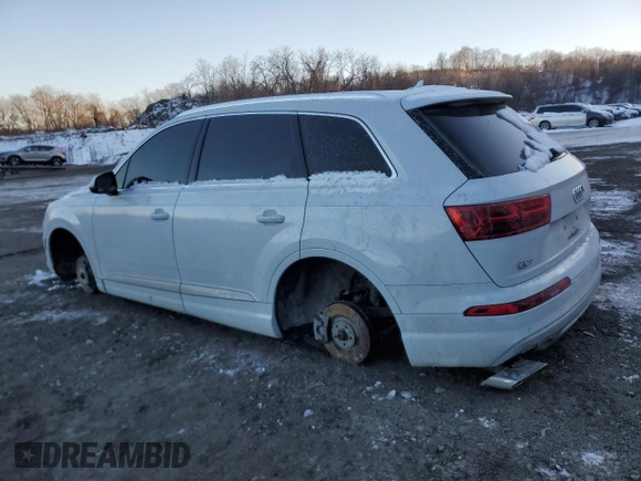 2017 Audi Q7 Premium Plus with VIN WA1LAAF76HD018067, listed as a Copart auction lot 41734245 with 138,716 mi miles and Salvage title. Bid and sale history available at DreamBid. Image 2.