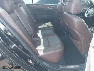 2013 Hyundai Genesis 3.8L with VIN KMHGC4DD8DU240708, listed as a IAAI auction lot 41949082 with 112,920 mi miles. Bid and sale history available at carsss.com. Image 8.