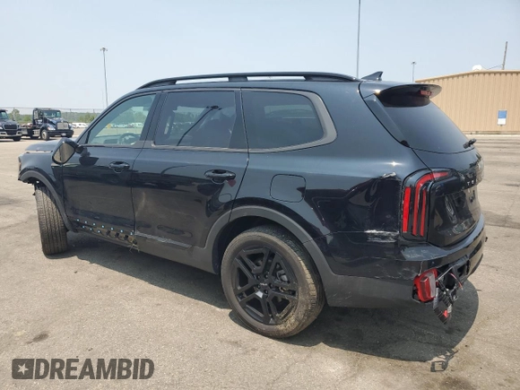 2024 Kia Telluride SX X-Line с VIN 5XYP5DGC7RG550990, выставлен на аукционе Copart как лот 59615025 с пробегом 11 868 миль миль и Списание • Salvage title. История ставок и продаж доступна на DreamBid. Изображение 2.