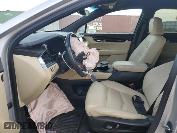 2018 Cadillac XT5 FWD with VIN 1GYKNARS6JZ237930, listed as a Copart auction lot 48826745 with Not provided miles and Salvage title. Bid and sale history available at DreamBid. Image 7.