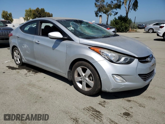 2013 Hyundai Elantra Limited z VIN 5NPDH4AEXDH230388, wystawiony jako Copart lot #53696715 z przebiegiem Nie podano mil oraz Szkoda całkowita • Salvage title. Historia ofert i sprzedaży dostępna na DreamBid. Obrazek 4.